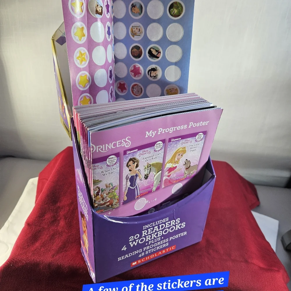 Disney Princess Phonics and Sight Words Collection See Pictures For Details - Picture 15 of 15